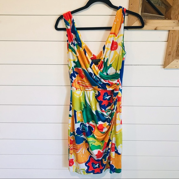 Ralph Lauren floral dress size 6 - Picture 1 of 5